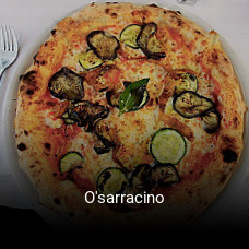 Réserver une table chez O'sarracino maintenant