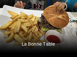 La Bonne Table réservation de table