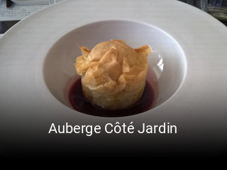 Auberge Côté Jardin réservation de table