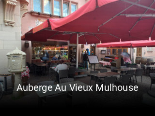 Réserver une table chez Auberge Au Vieux Mulhouse maintenant