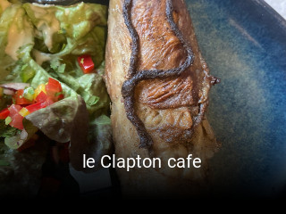 le Clapton cafe réservation en ligne