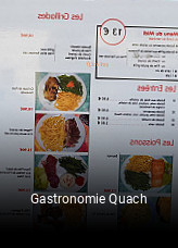 Gastronomie Quach réservation de table