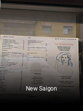 New Saigon réservation de table