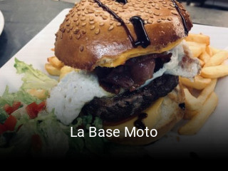La Base Moto réservation de table