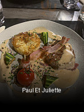 Paul Et Juliette réservation de table