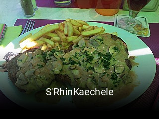S'RhinKaechele réservation de table