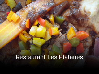Restaurant Les Platanes réservation en ligne
