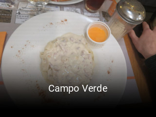 Réserver une table chez Campo Verde maintenant