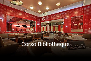 Réserver une table chez Corso Bibliotheque maintenant