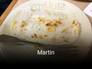 Martin réservation en ligne
