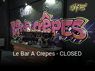 Le Bar A Crepes - CLOSED réservation