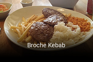 Broche Kebab réservation