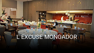 L EXCUSE MONGADOR réservation de table