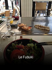 Le Fubuki réservation de table