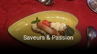 Saveurs & Passion réservation