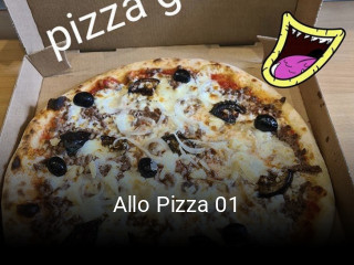 Allo Pizza 01 réservation de table