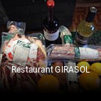 Restaurant GIRASOL réservation de table