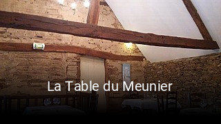 La Table du Meunier réservation