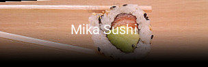 Mika Sushi réservation de table