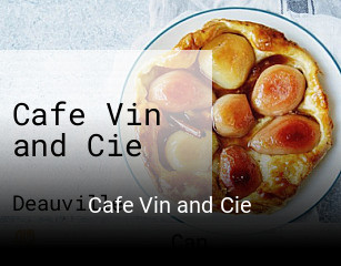 Cafe Vin and Cie réservation