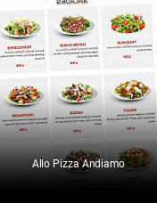 Allo Pizza Andiamo réservation de table