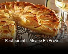 Restaurant L'Alsace En Provence réservation de table