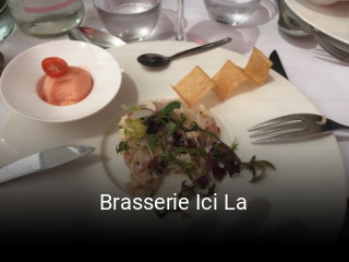 Brasserie Ici La réservation de table