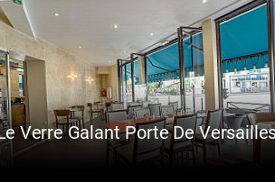 Le Verre Galant Porte De Versailles réservation de table