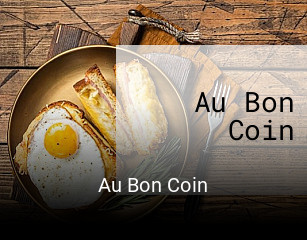 Au Bon Coin réservation de table