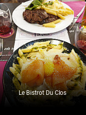Le Bistrot Du Clos réservation de table
