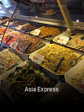 Asia Express réservation de table