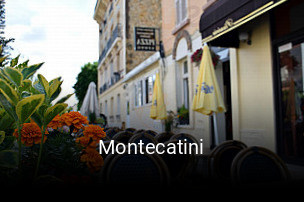 Montecatini réservation de table