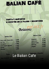 Le Balian Cafe réservation de table