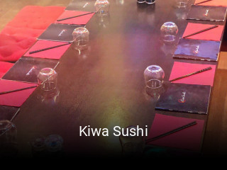 Kiwa Sushi réservation en ligne