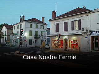 Casa Nostra Ferme réservation de table