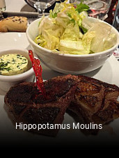 Hippopotamus Moulins réservation de table