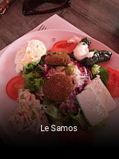 Le Samos réservation de table