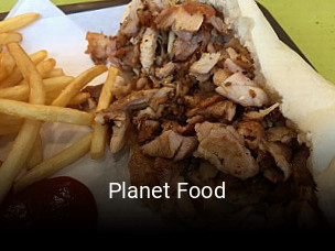 Planet Food réservation
