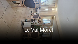 Le Val Moret réservation de table