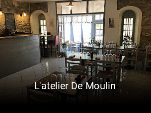 L'atelier De Moulin réservation de table