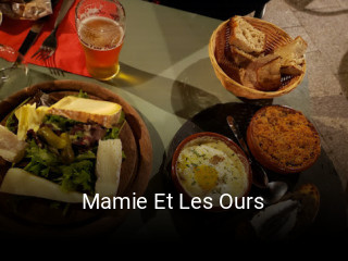 Mamie Et Les Ours réservation de table