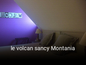 le volcan sancy Montania réservation de table