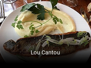 Lou Cantou réservation de table