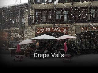 Crepe Val's réservation