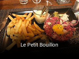 Le Petit Bouillon réservation