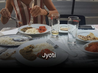 Jyoti réservation de table