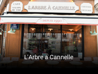 Réserver une table chez L'Arbre a Cannelle maintenant