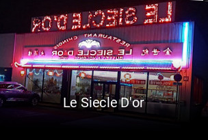 Le Siecle D'or réservation