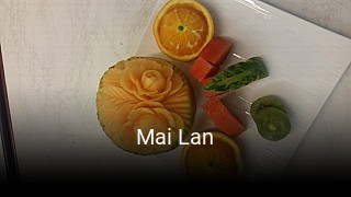 Mai Lan réservation de table