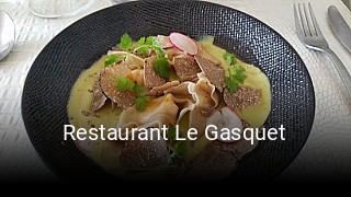 Restaurant Le Gasquet réservation